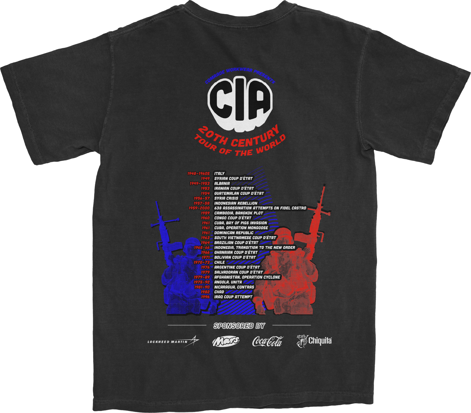 CIA World Tour Tee